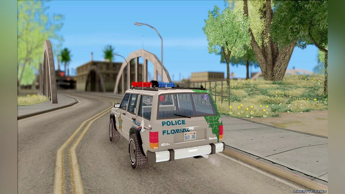 Jeep Cherokee Police 1988 / GTA San Andreas