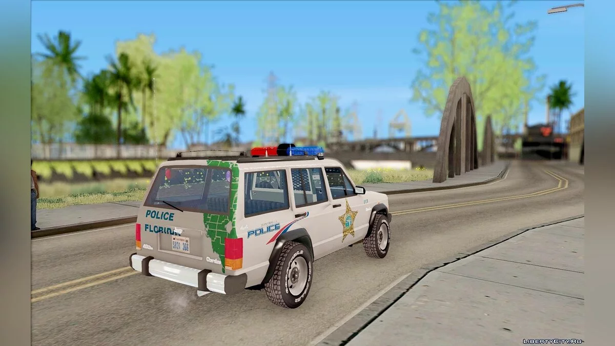 Jeep Cherokee Police 1988 / GTA San Andreas