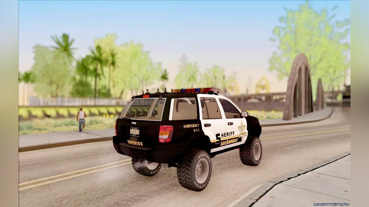 Jeep Grand Cherokee 1999 Sheriff / GTA San Andreas