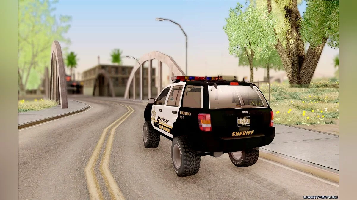 Jeep Grand Cherokee 1999 Sheriff / GTA San Andreas