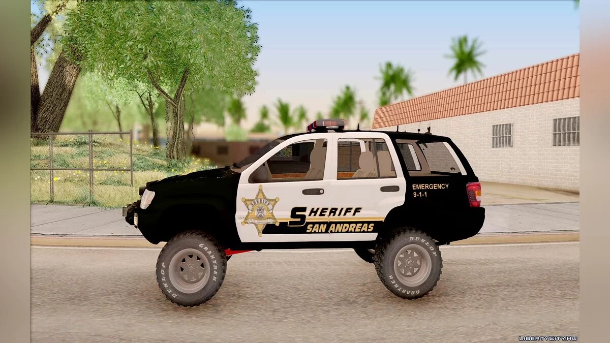 Jeep Grand Cherokee 1999 Sheriff / GTA San Andreas