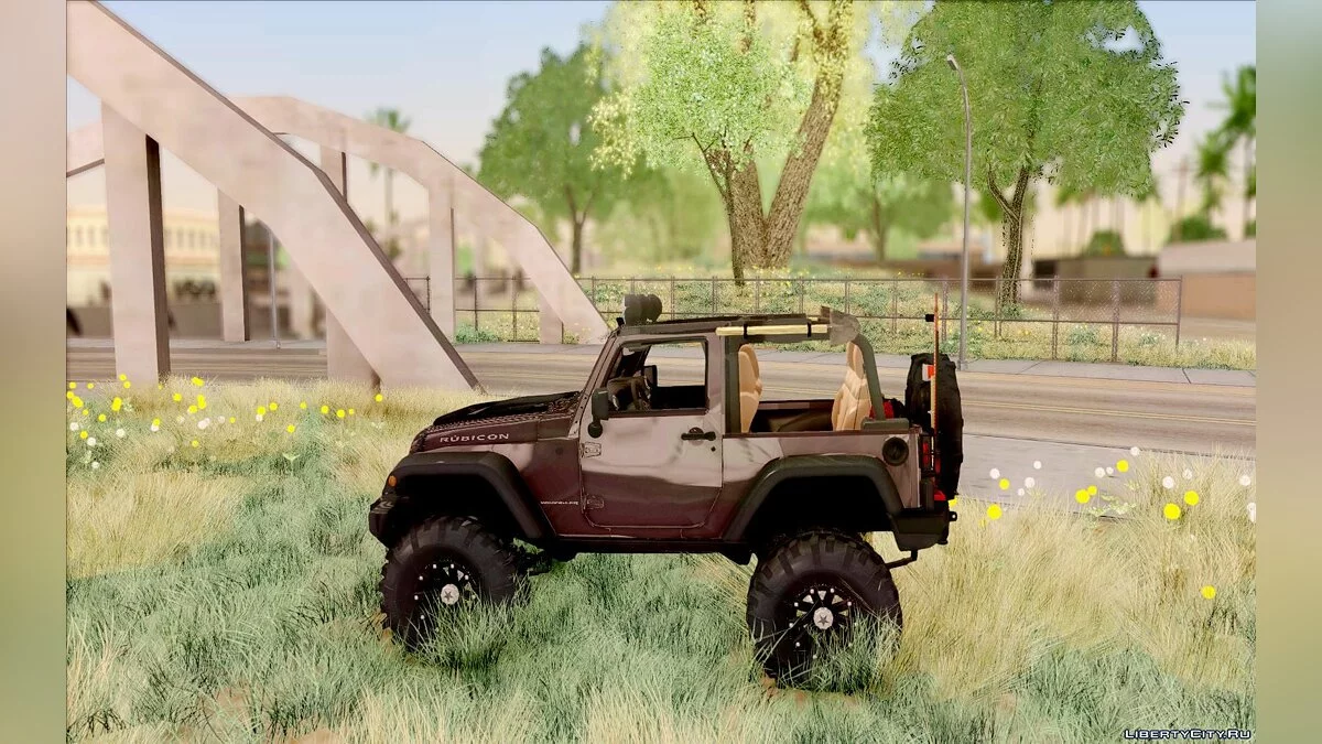 Jeep Wrangler Off road v2 / GTA San Andreas