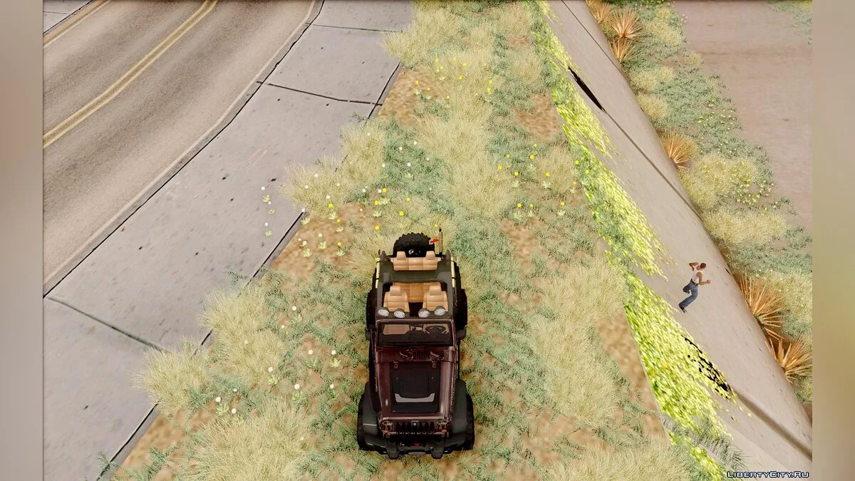 Jeep Wrangler Off road v2 / GTA San Andreas