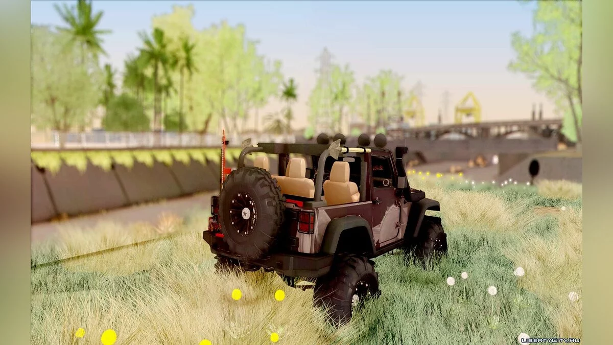 Jeep Wrangler Off road v2 / GTA San Andreas