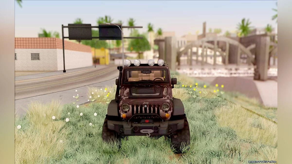 Jeep Wrangler Off road v2 / GTA San Andreas