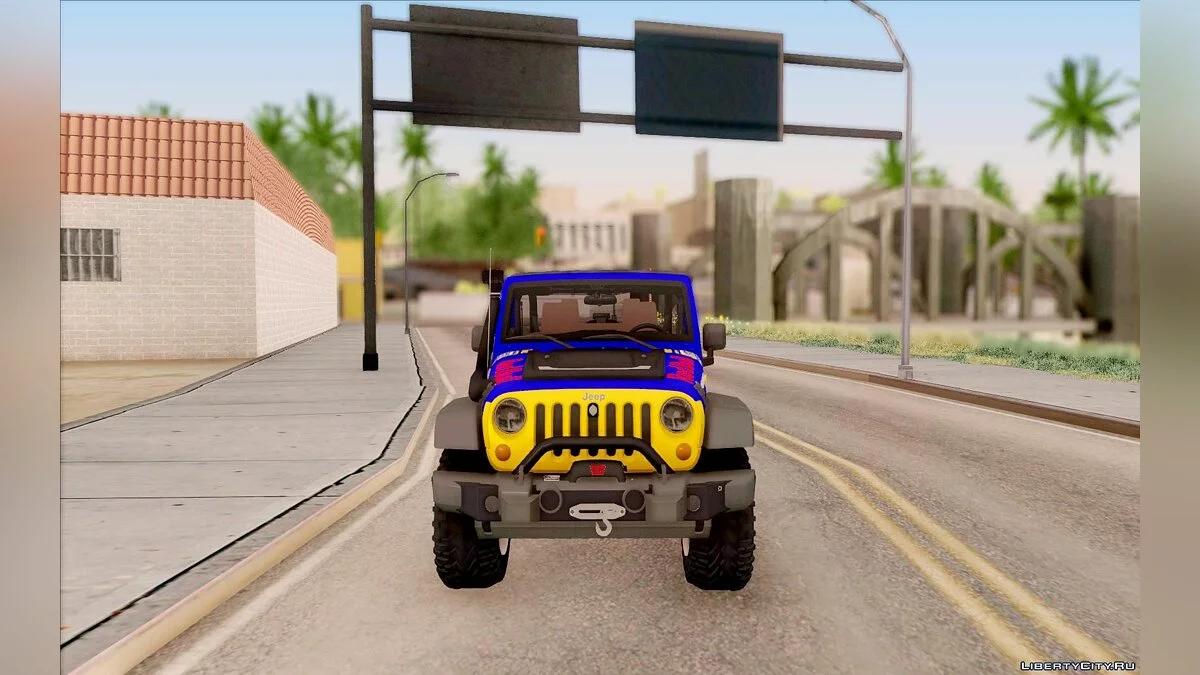 Jeep Wrangler Red Bull 2012 / GTA San Andreas
