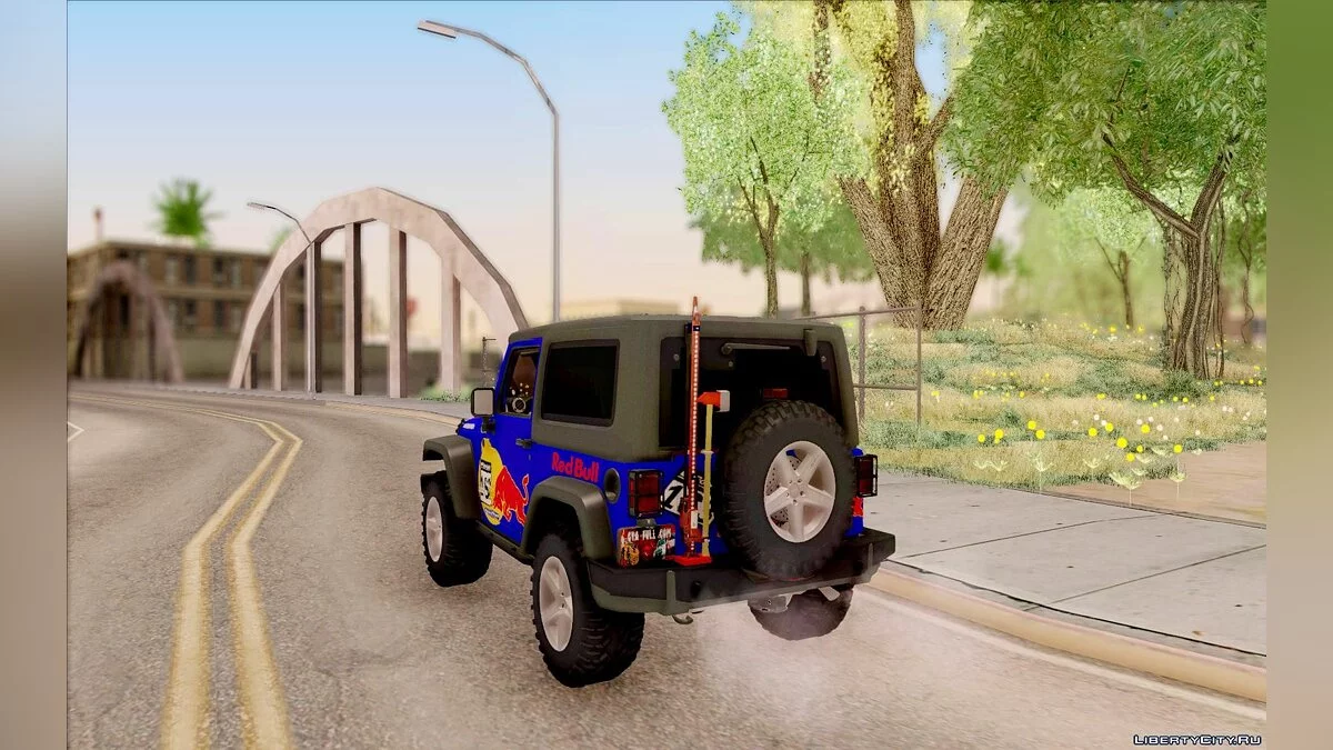 Jeep Wrangler Red Bull 2012 / GTA San Andreas