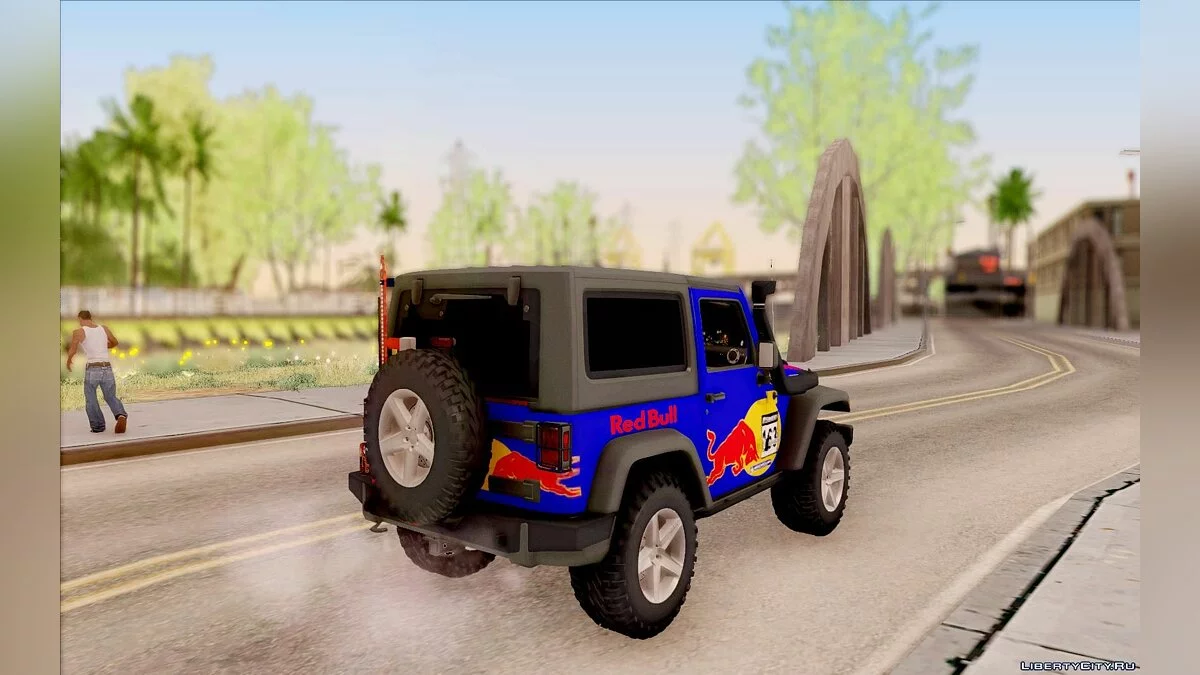 Jeep Wrangler Red Bull 2012 / GTA San Andreas