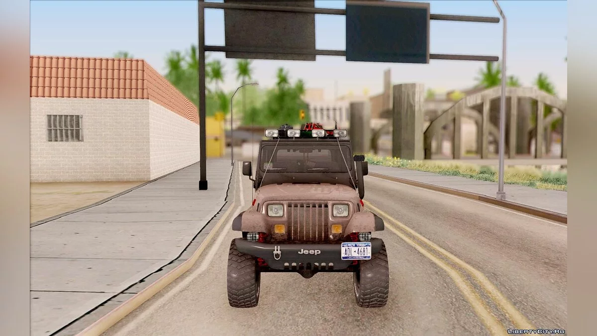 Jeep Wrangler Трофи 1986 / GTA San Andreas