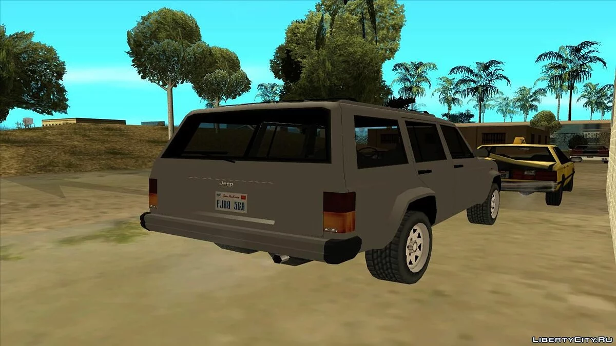 Jeep Cherokee Low Poly / GTA San Andreas