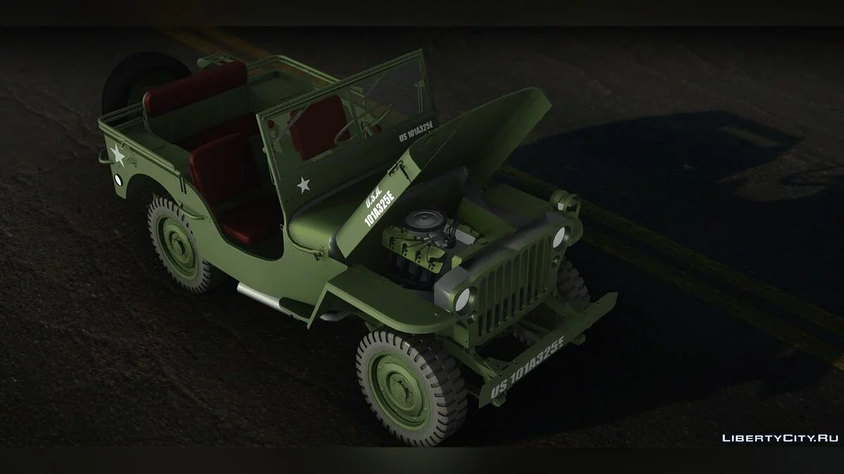 1945 Willys MB 'Jeep' / GTA San Andreas