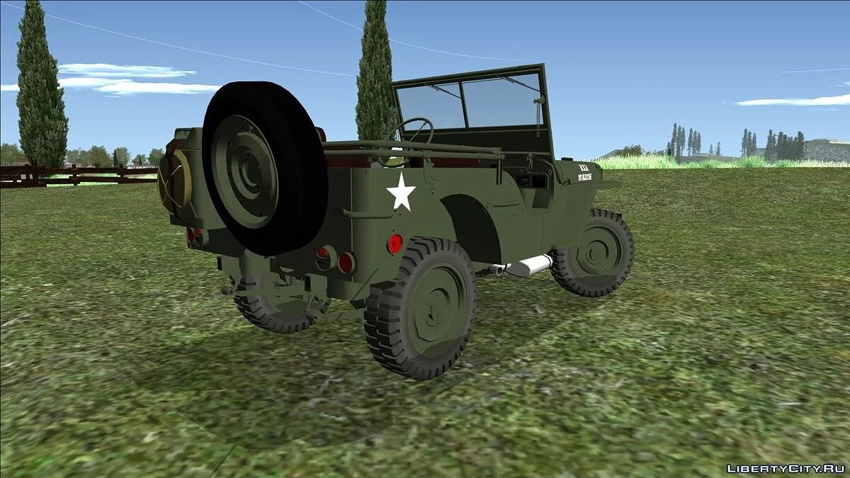 1945 Willys MB 'Jeep' / GTA San Andreas