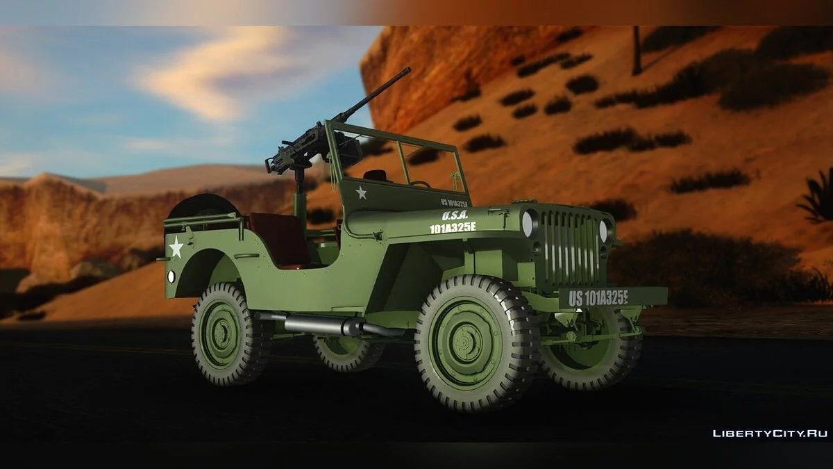 1945 Willys MB 'Jeep' / GTA San Andreas