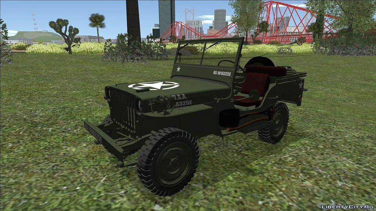 1945 Willys MB 'Jeep' / GTA San Andreas