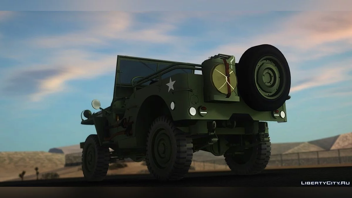 1945 Willys MB 'Jeep' / GTA San Andreas