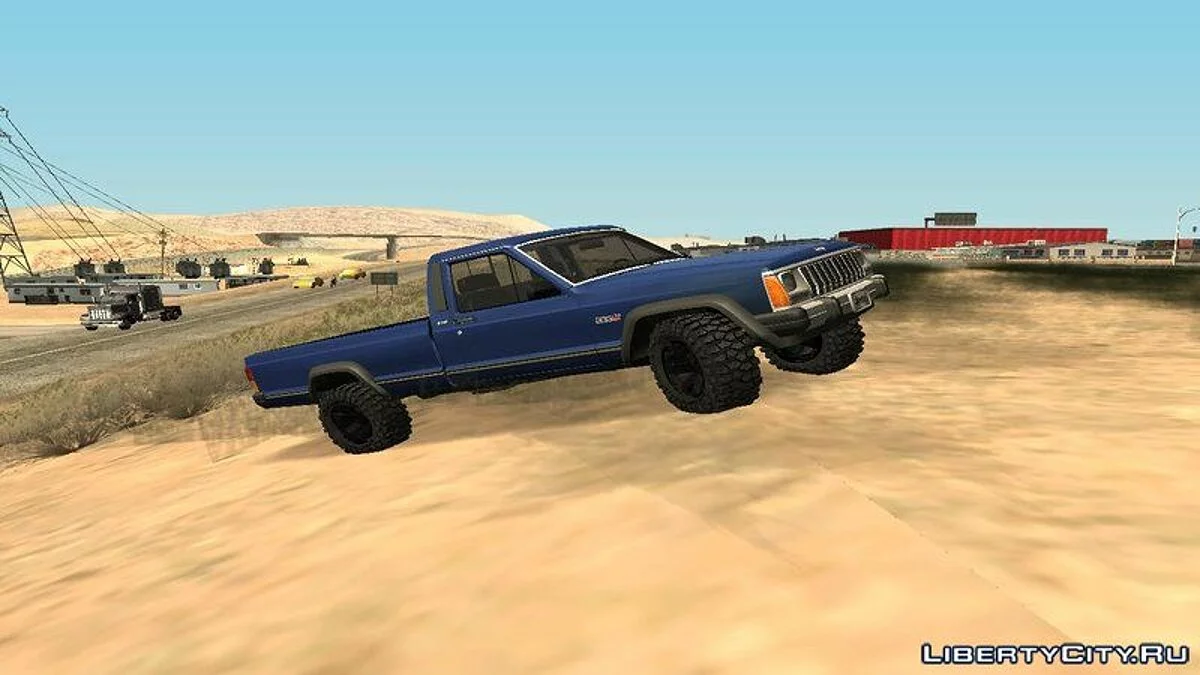 Jeep Comanche V2 / GTA San Andreas