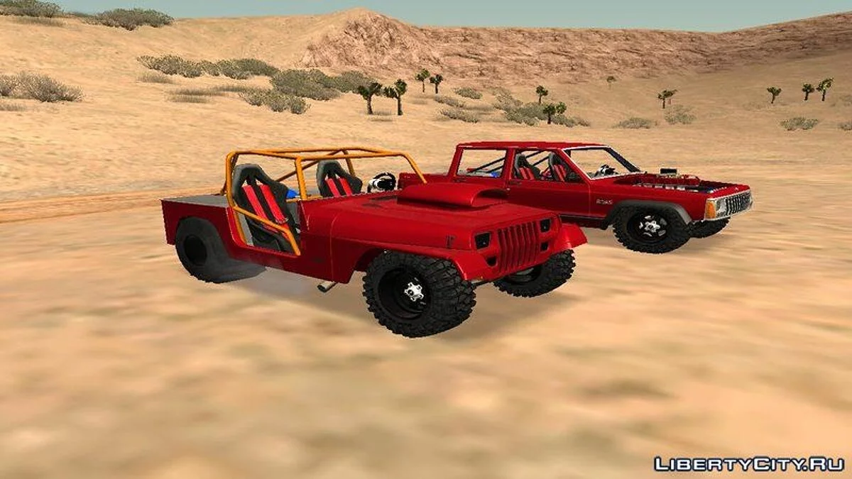 Jeep Sand Drag / GTA San Andreas