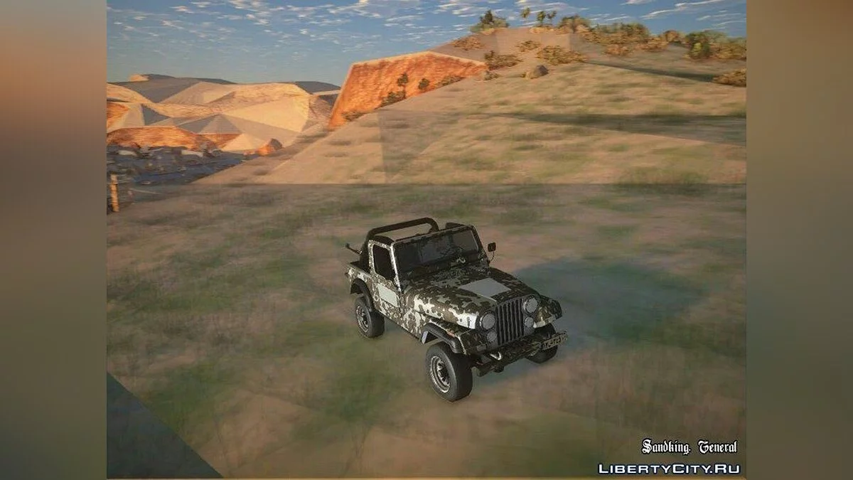 Jeep Army Irani V1 / GTA San Andreas