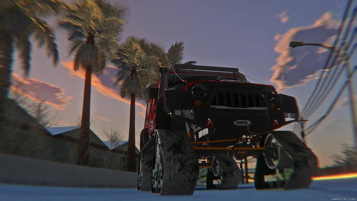 Jeep Wrangler Rubicon Caterpillar / GTA San Andreas