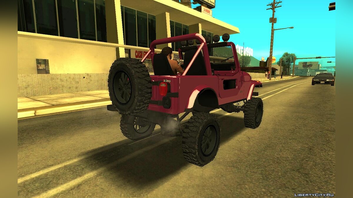 Скачать Jeep CJ-7 для GTA San Andreas