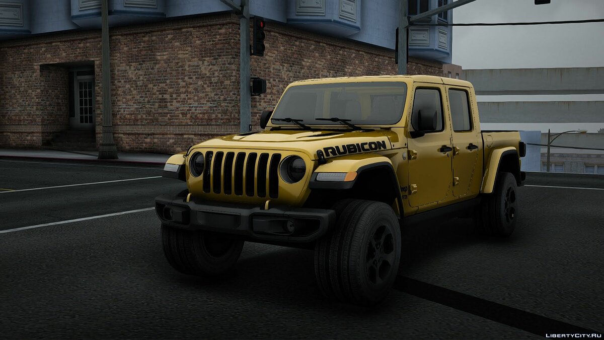 Скачать 2020 Jeep Gladiator JT Rubicon для GTA San Andreas