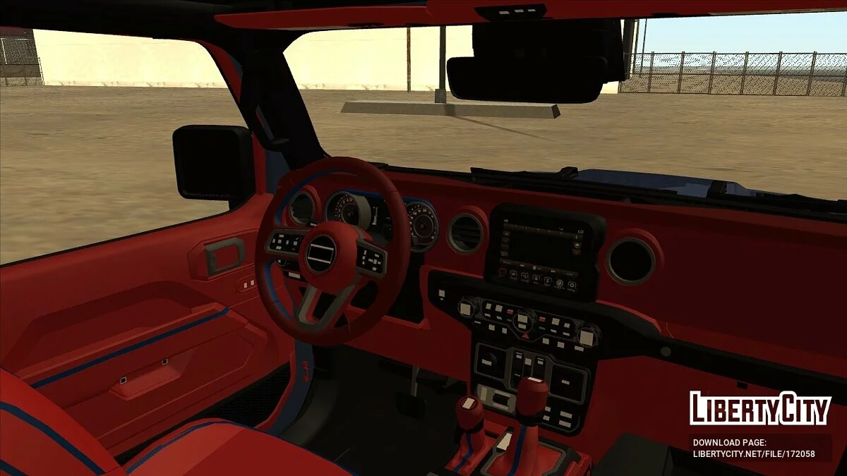 Jeep Gladiator Rubicon 2021 / GTA San Andreas