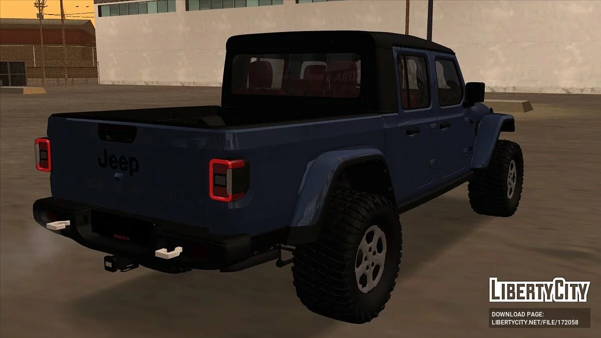 Jeep Gladiator Rubicon 2021 / GTA San Andreas