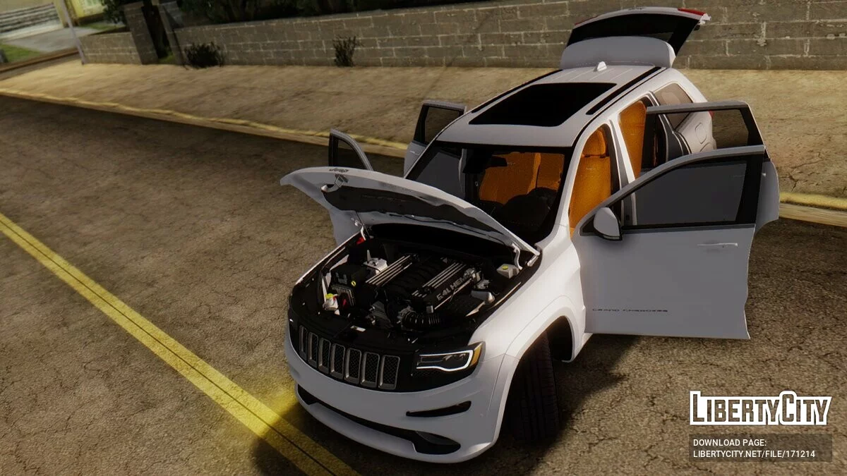 Jeep Grand Cherokee SRT Trackhawk / GTA San Andreas