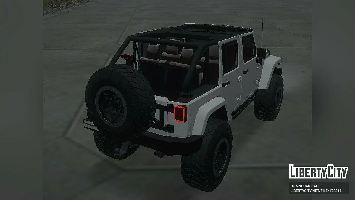 Jeep Wrangler 2012 Rubicon / GTA San Andreas