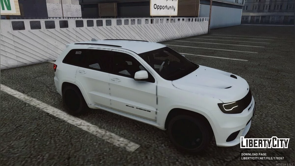 Jeep Grand Cherokee Trackhawk / GTA San Andreas