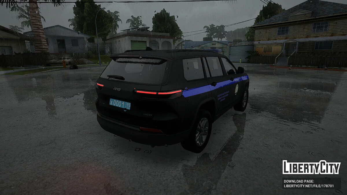 Jeep Полиция г. Грозный / GTA San Andreas