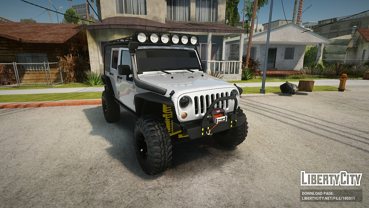 Скачать Jeep Wrangler Rubicon Off-Road для GTA San Andreas