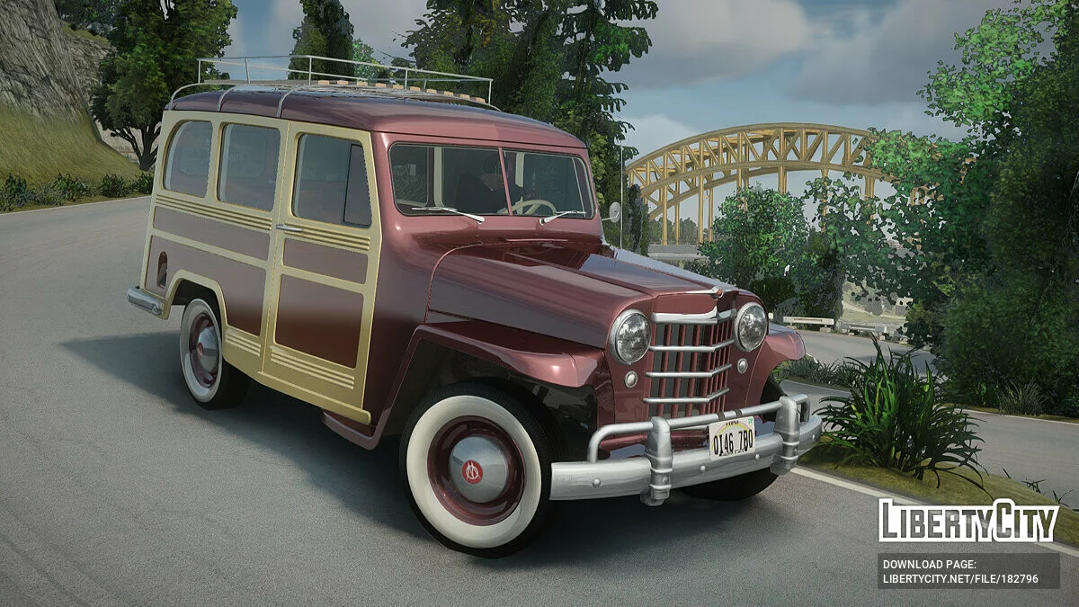 Willys Station Wagon 1950 / GTA San Andreas