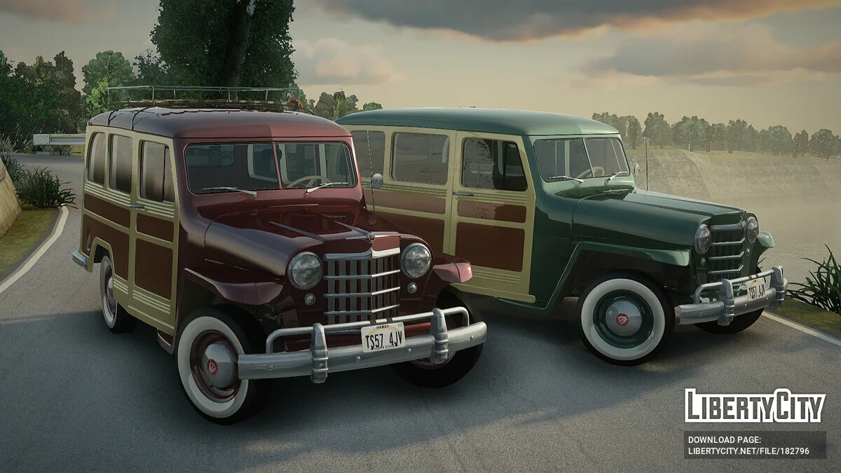 Willys Station Wagon 1950 / GTA San Andreas