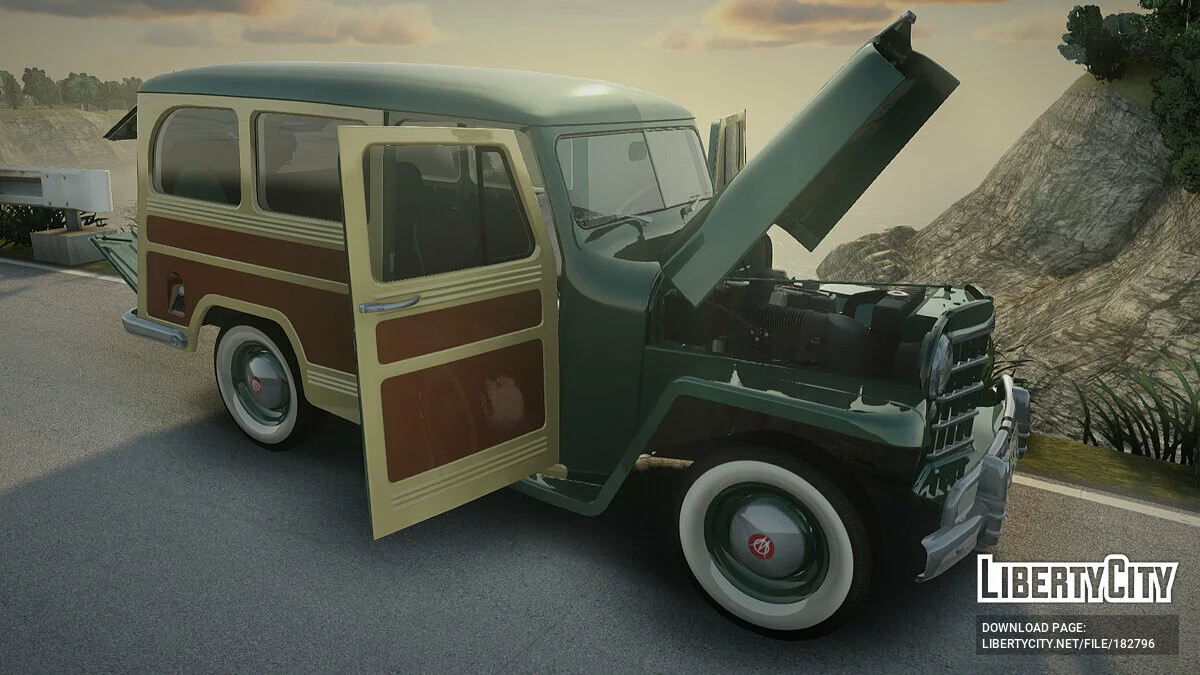 Willys Station Wagon 1950 / GTA San Andreas