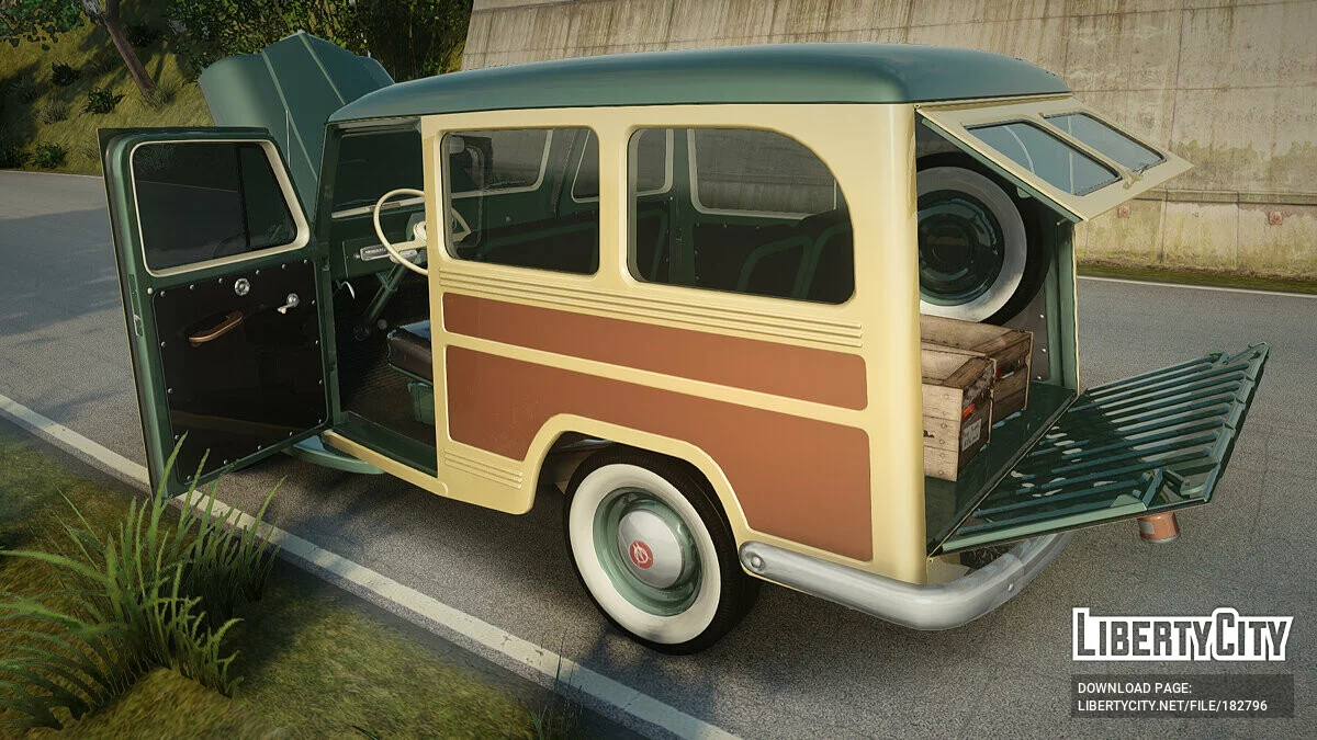 Willys Station Wagon 1950 / GTA San Andreas