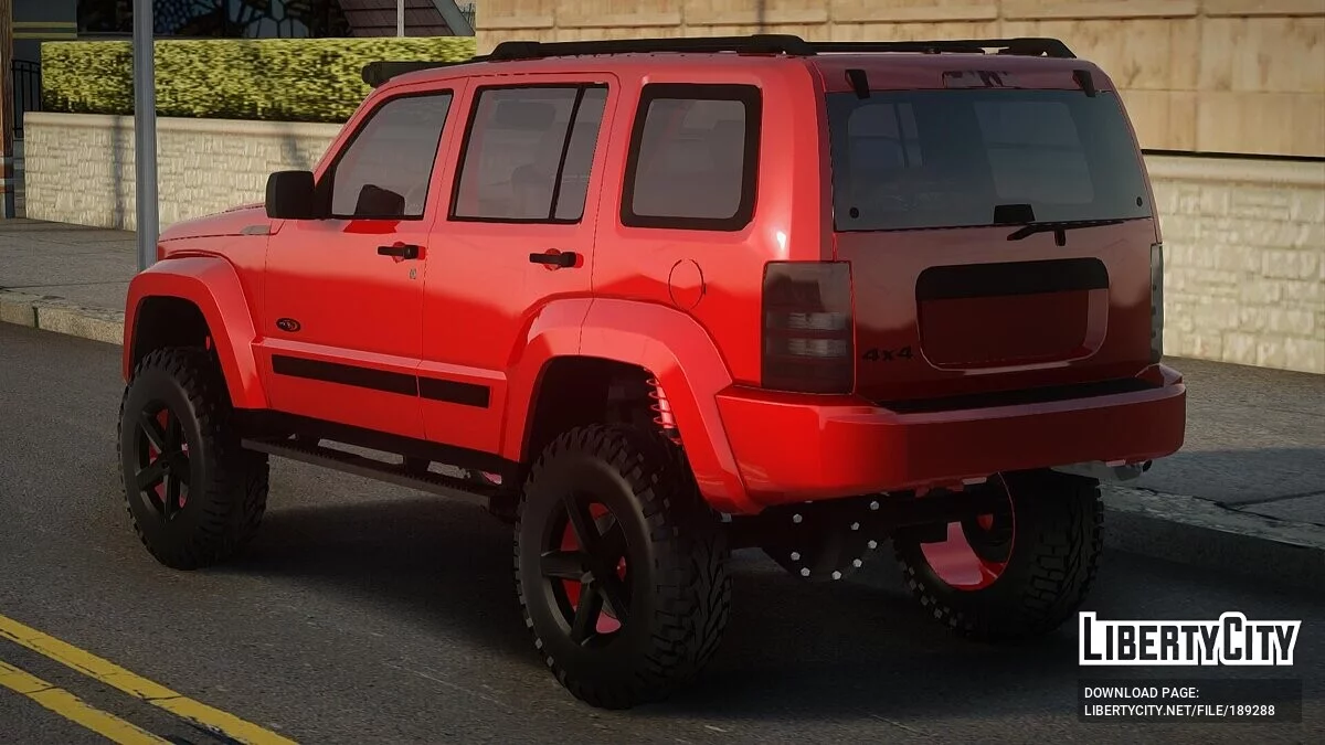 Jeep Cherokee KK 4x4 / GTA San Andreas
