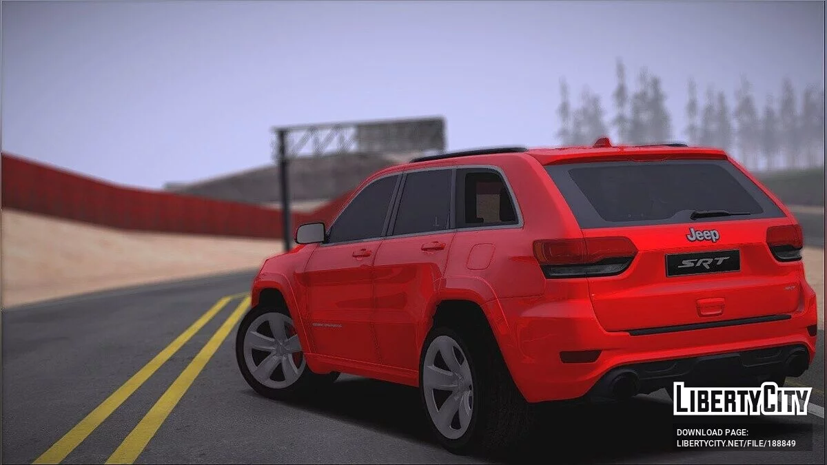 Jeep Grand Cherokee SRT8 / GTA San Andreas
