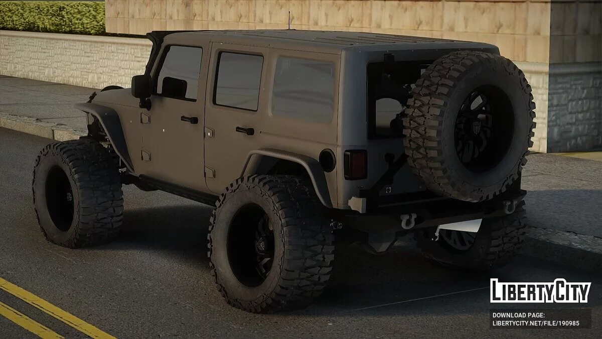 Jeep Rubicon 2012 V3 / GTA San Andreas