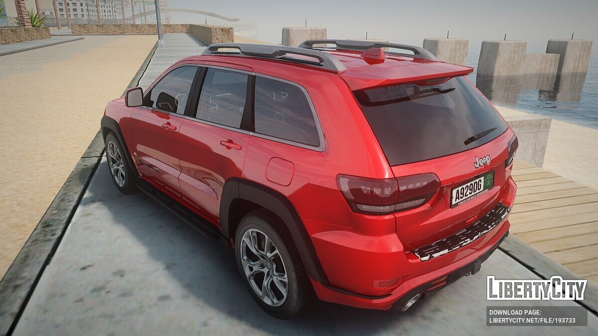 Скачать Jeep Grand Cherokee для GTA San Andreas