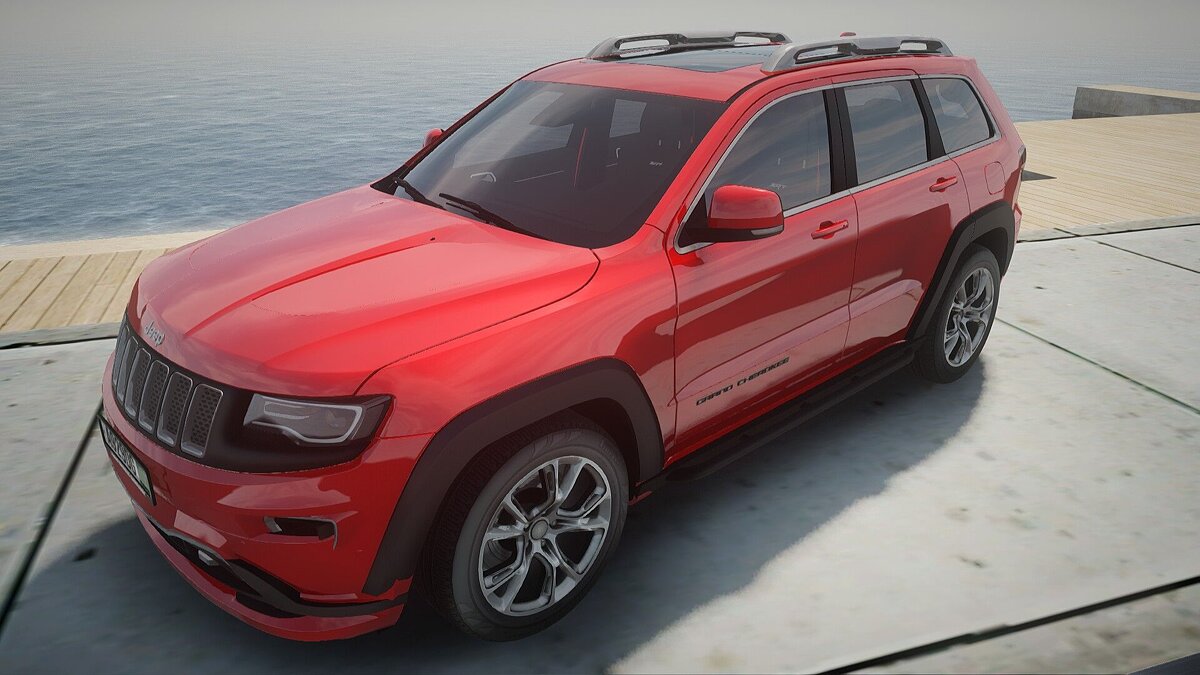 Скачать Jeep Grand Cherokee для GTA San Andreas