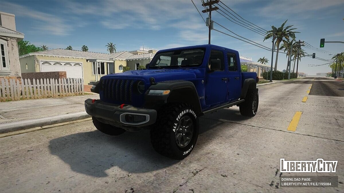 Скачать Jeep Gladiator 2019 [CSR2] для GTA San Andreas