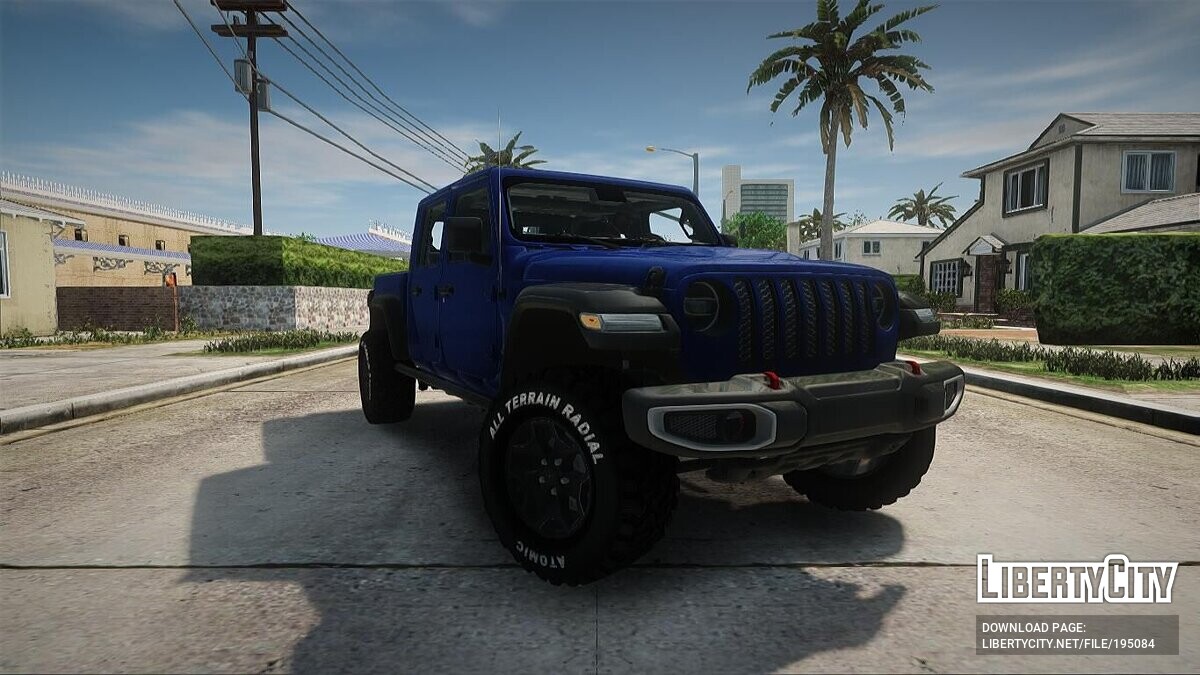 Скачать Jeep Gladiator 2019 [CSR2] для GTA San Andreas