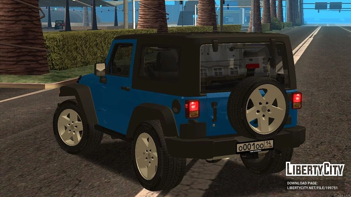 Jeep Wrangler + CCD / GTA San Andreas