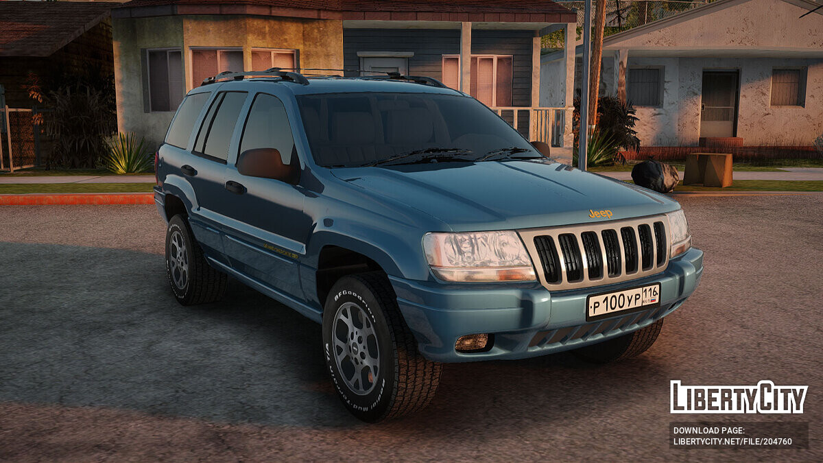 Скачать Jeep Grand Cherokee WJ для GTA San Andreas