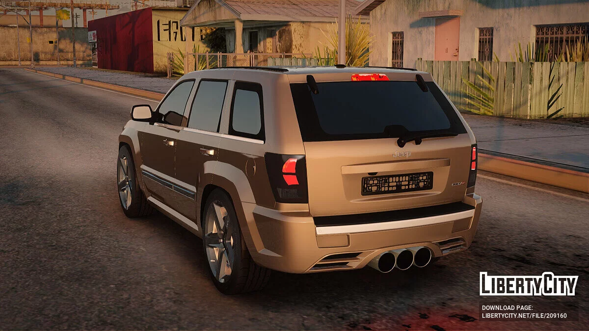 Jeep Grand Cherokee SRT / GTA San Andreas