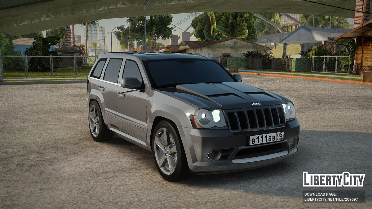 Скачать Jeep Grand Cherokee SRT-8 для GTA San Andreas