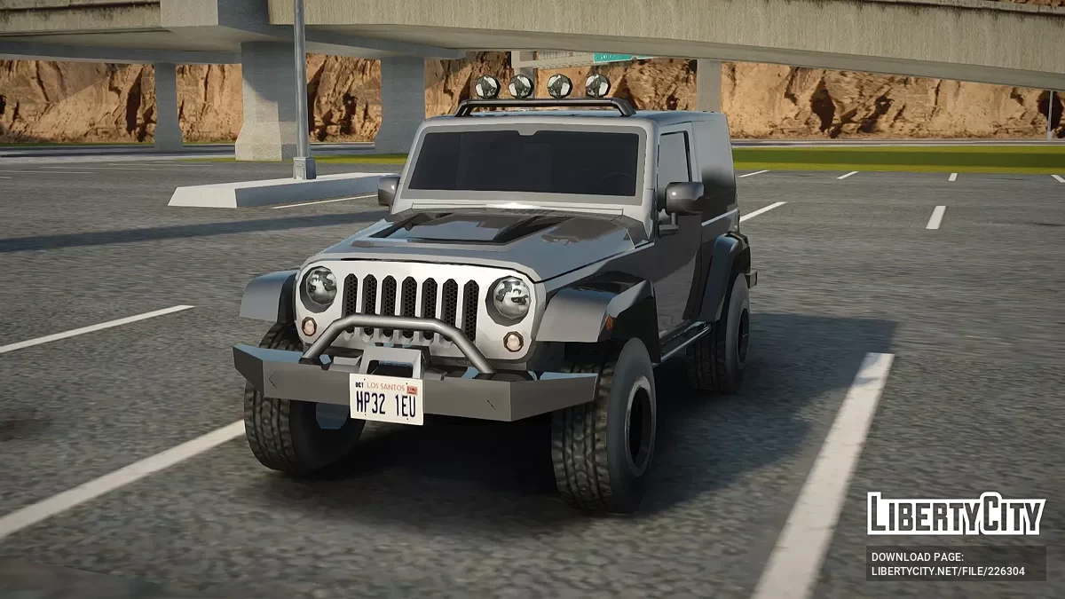 Jeep Wrangler [IVF] / GTA San Andreas