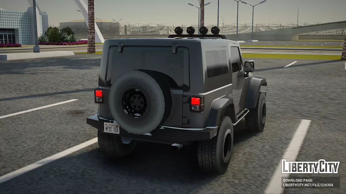 Jeep Wrangler [IVF] / GTA San Andreas