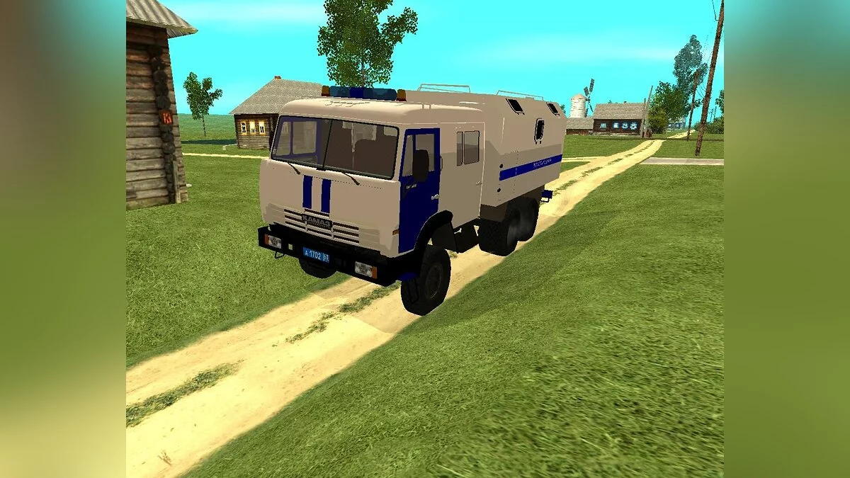 КамАЗ милиция / GTA San Andreas